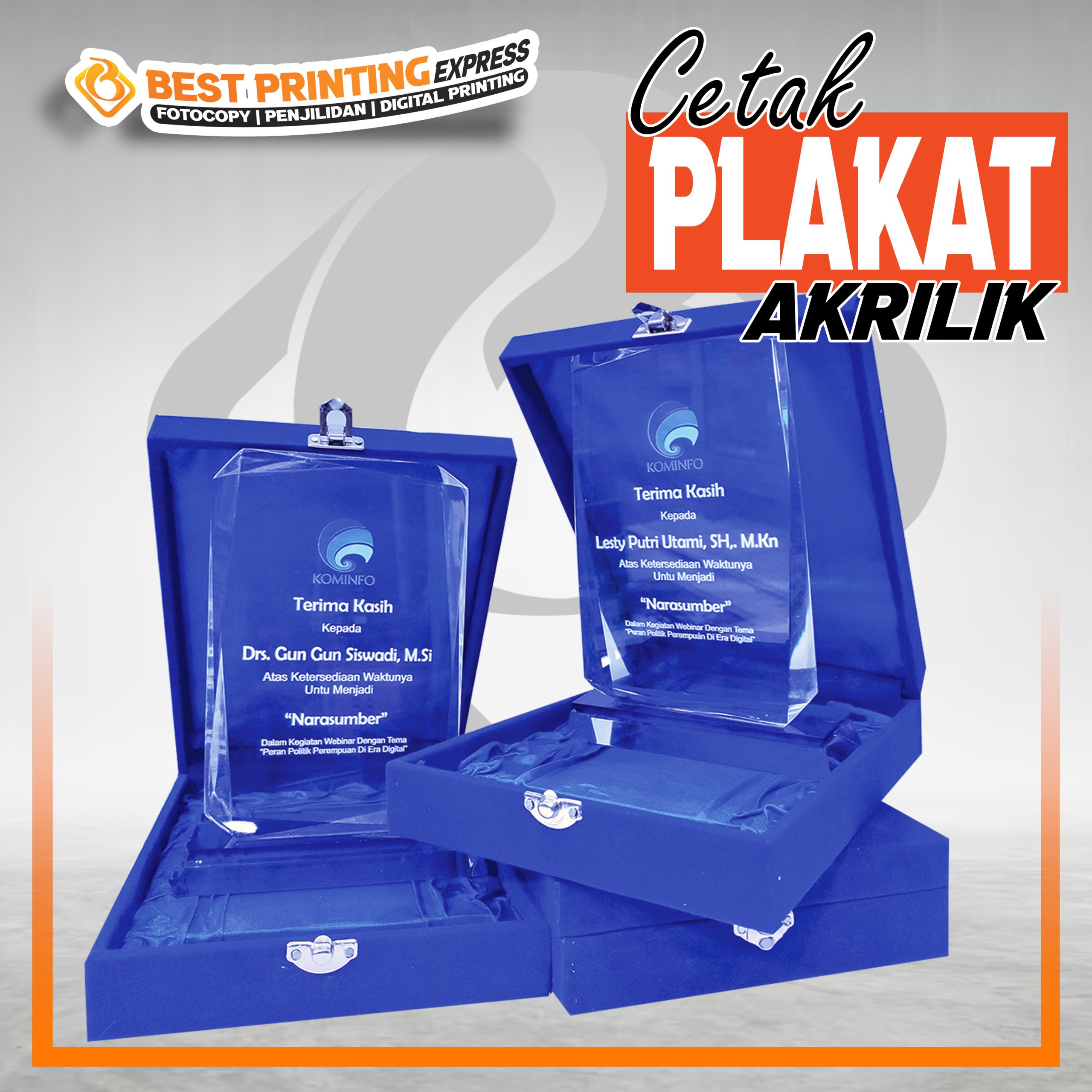 Ingin Membuat Cetak Plakat Akrilik Satuan? Berikut Kisaran Harganya