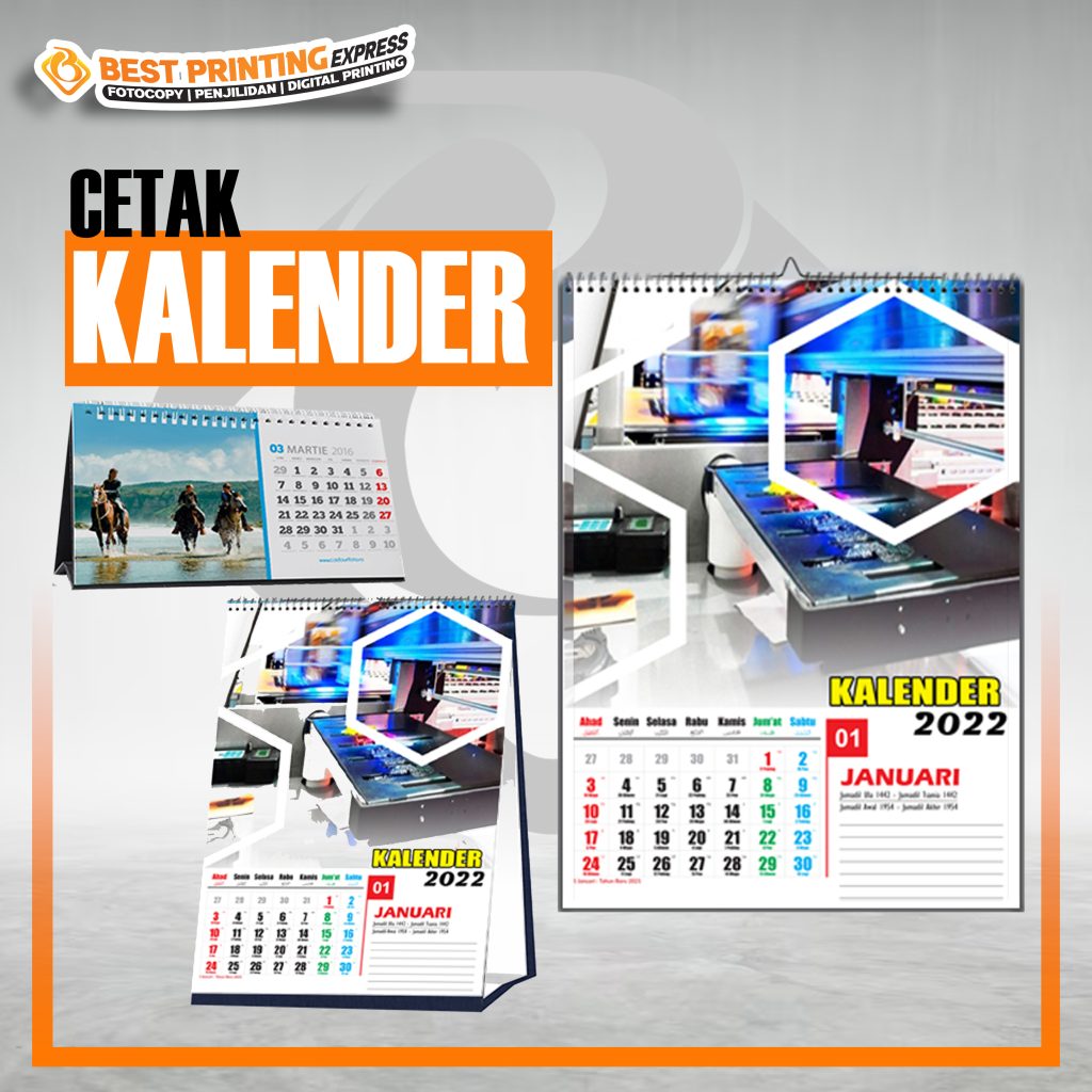 Jasa Cetak Kalender Murah dan Terpercaya, Ini Kelebihannya