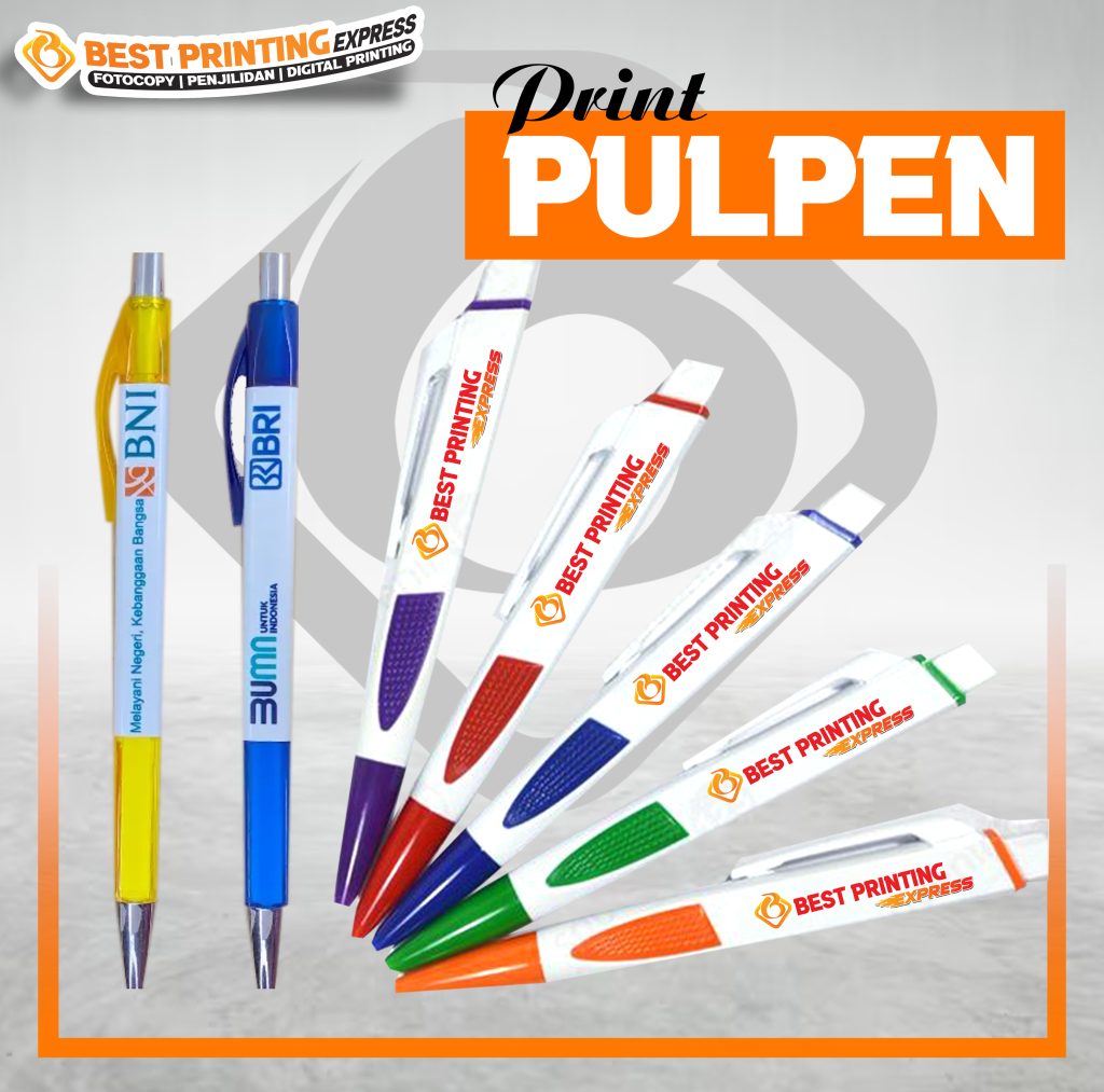 Jasa Pembuatan Pulpen Custom